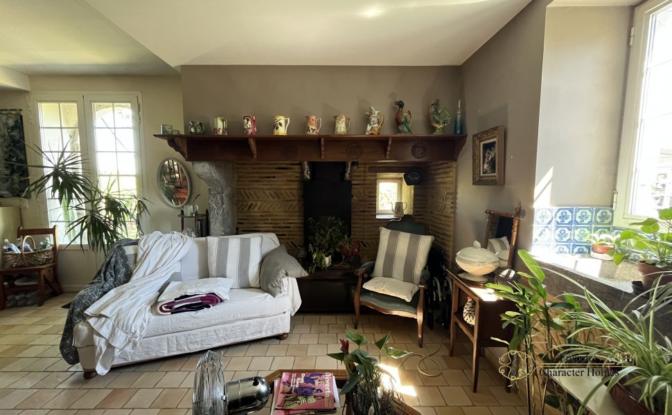Charming & Thoughtfully Renovated 3 bedroom Béarnaise Farmhouse with Large Barn