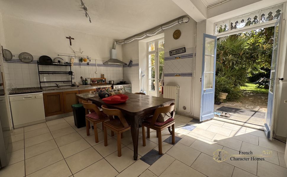 Elegant Napoleon III Manor House in the Heart of Popular Thermal Spa Town