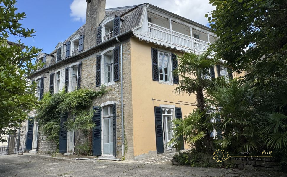 Elegant Napoleon III Manor House in the Heart of Popular Thermal Spa Town