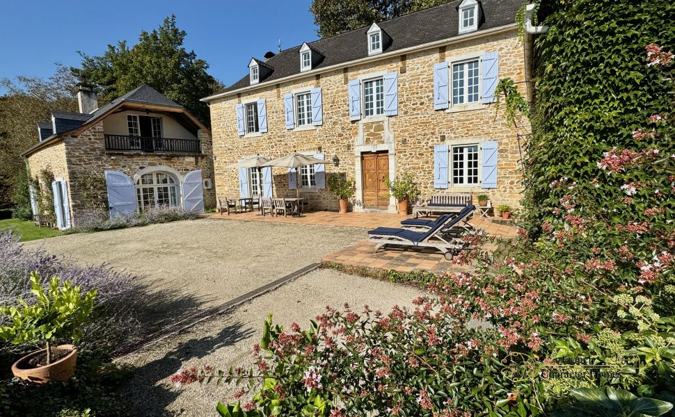 An Exceptional Country Residence with Panoramic Pyrenees Views & 46 acres!