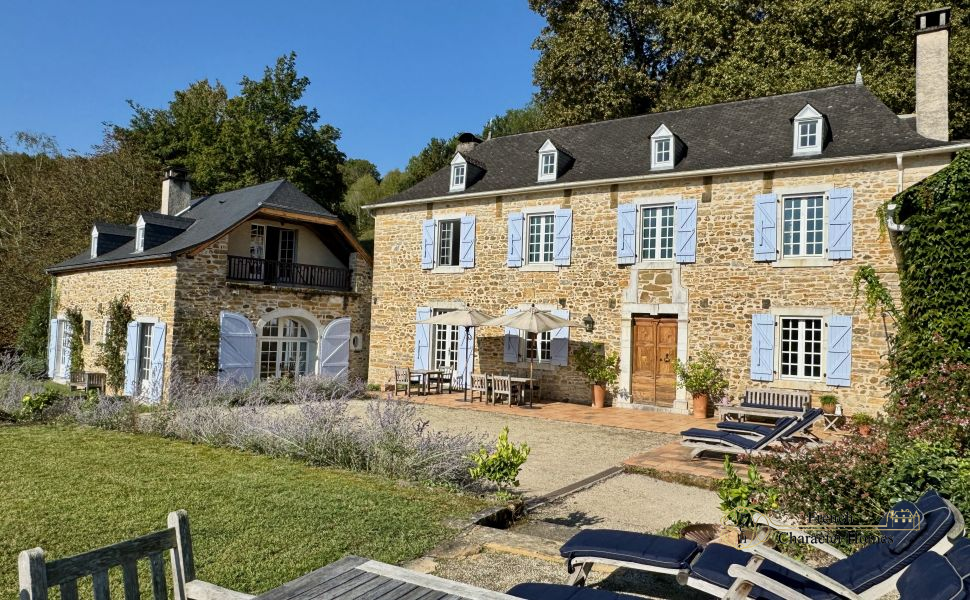 An Exceptional Country Residence with Panoramic Pyrenees Views & 46 acres!