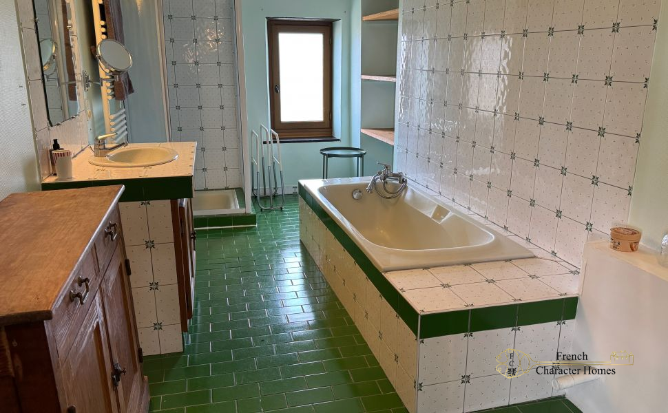 Elegant & Substantial 18C Village Home with 9 Beds; Saltwater Pool & Pyrenean Views