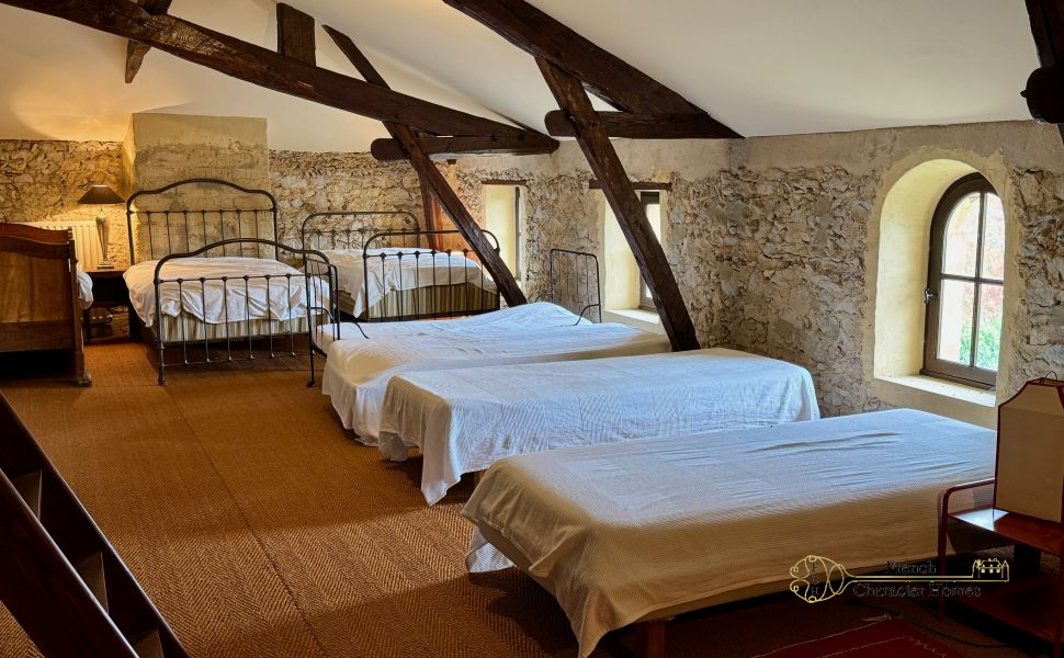 Elegant & Substantial 18C Village Home with 9 Beds; Saltwater Pool & Pyrenean Views