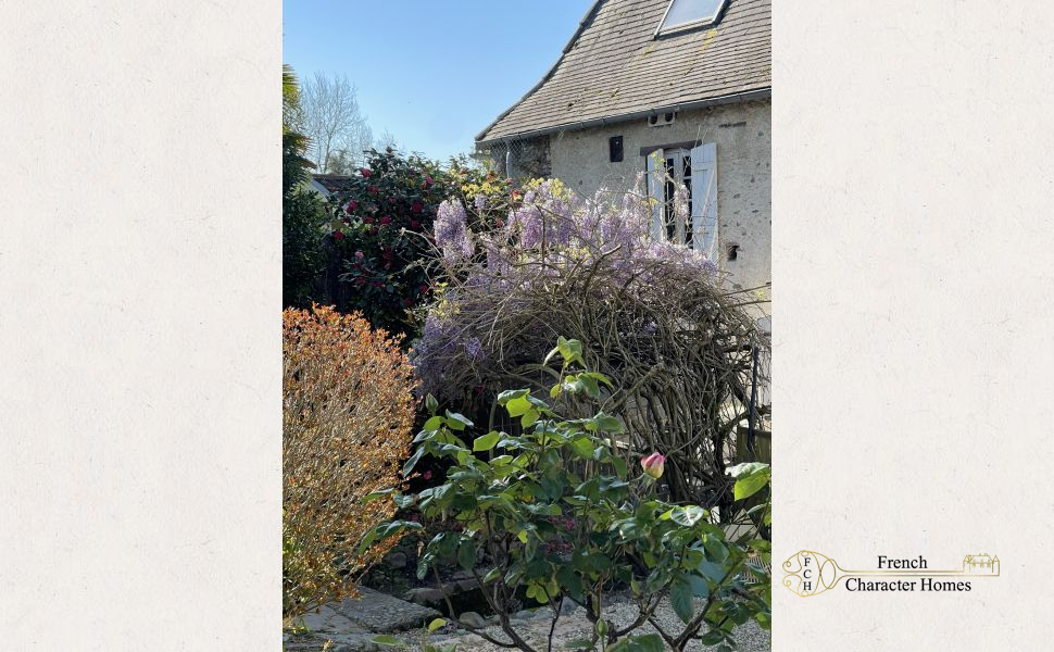 Rare 14th-Century Authentic Historic Village Property with Garden and Pyrenees Views