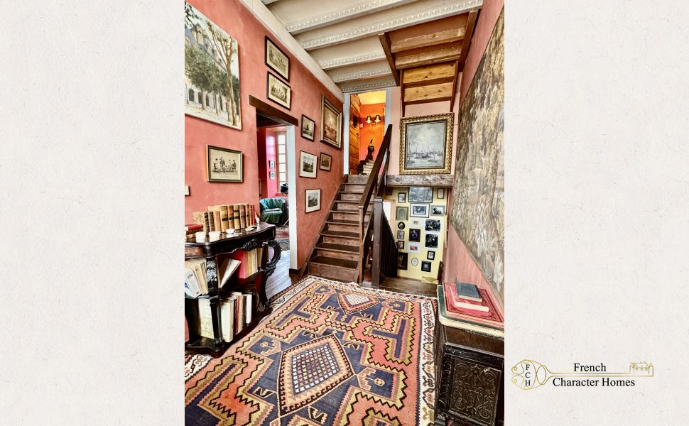 Rare 14th-Century Authentic Historic Village Property with Garden and Pyrenees Views