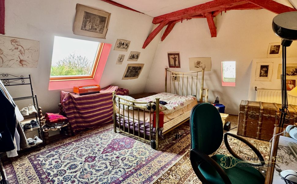 Rare 14th-Century Authentic Historic Village Property with Garden and Pyrenees Views