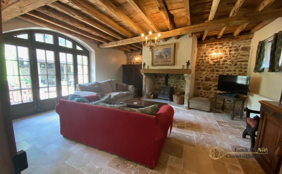 Magnificent 17C Property with 4 bedroom Guest Cottage 30 minutes from Pau