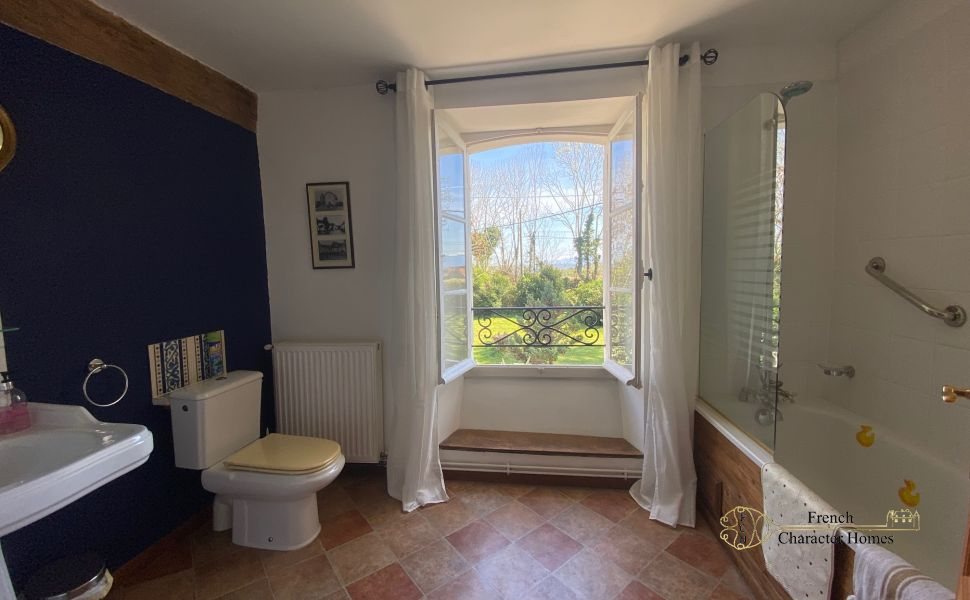 Magnificent 17C Property with 4 bedroom Guest Cottage 30 minutes from Pau