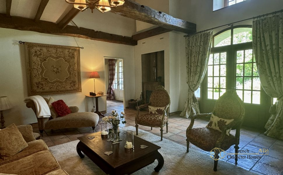 A Beautifully Converted Stone Bergerie with Swimming Pool and Mountain Views