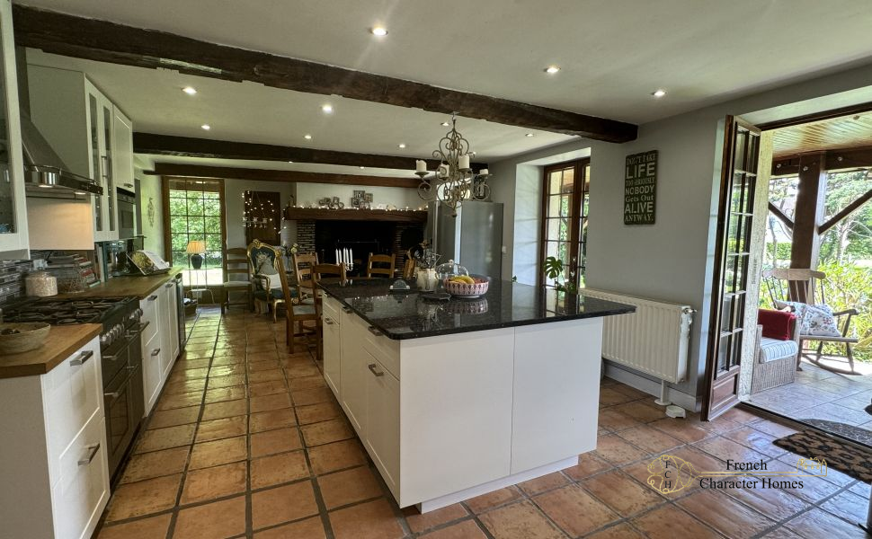 A Beautifully Converted Stone Bergerie with Swimming Pool and Mountain Views
