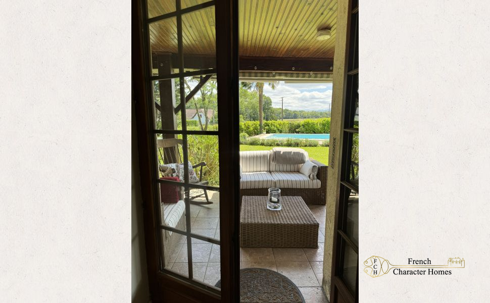 A Beautifully Converted Stone Bergerie with Swimming Pool and Mountain Views