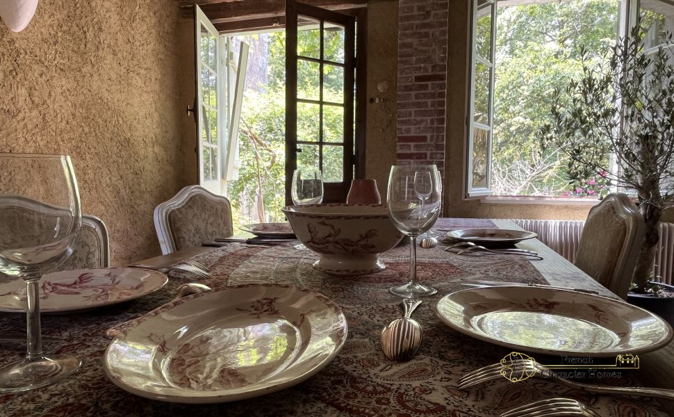 Elegant 17C Maison de Maitre with Far Reaching Views & Packed with Charm