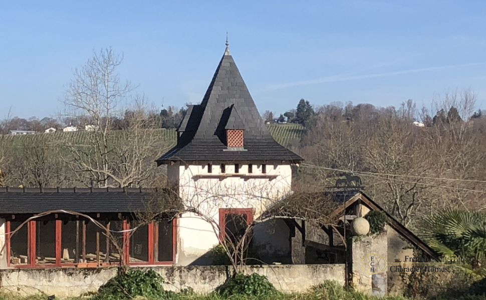Equestrian Property near Pau with 11 Stables,15 HA (37 acres), Paddocks & Small Vineyard