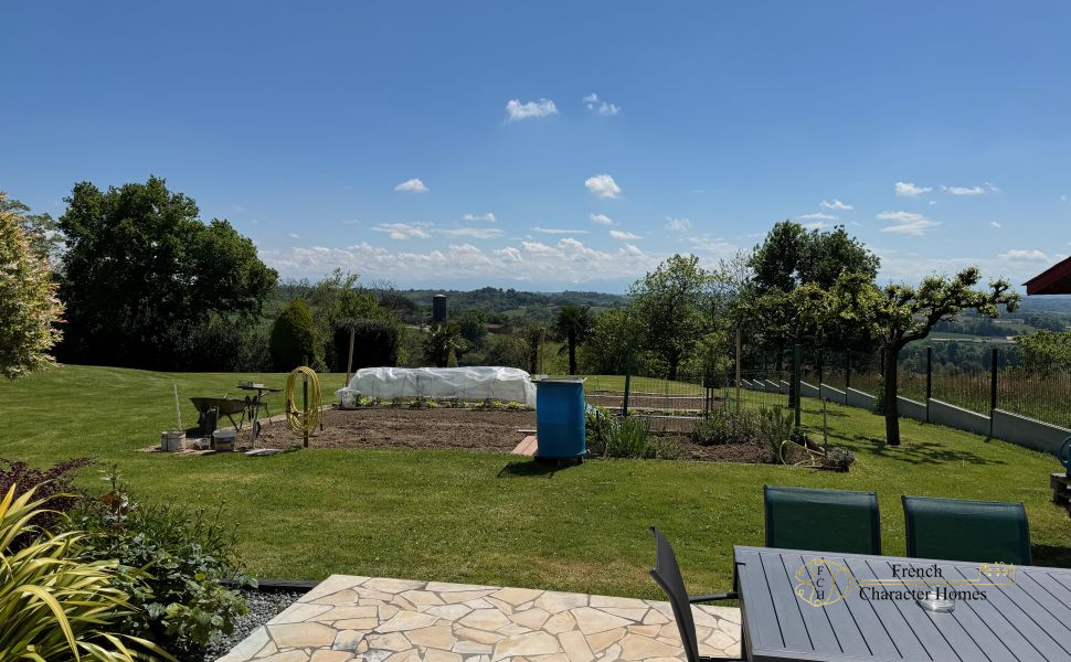 A Beautifully Maintained Family Home with Spectacular Views and Successful Gite