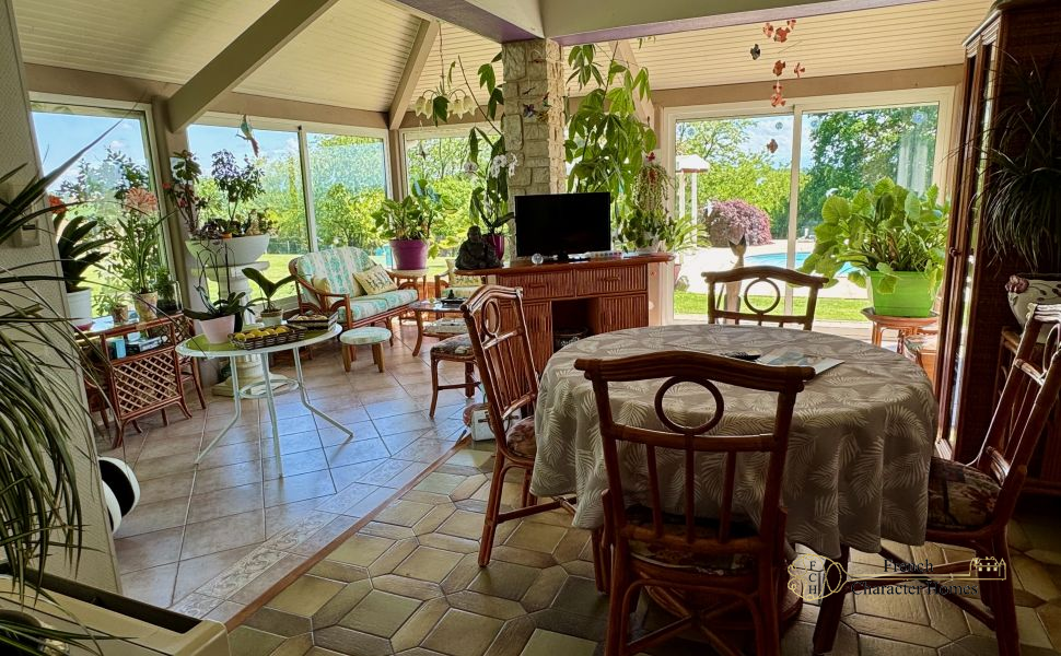 A Beautifully Maintained Family Home with Spectacular Views and Successful Gite