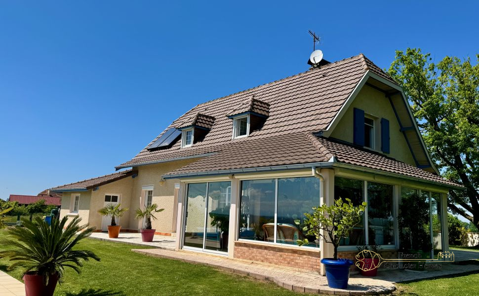 A Beautifully Maintained Family Home with Spectacular Views and Successful Gite