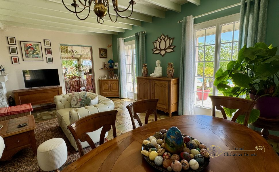 A Beautifully Maintained Family Home with Spectacular Views and Successful Gite