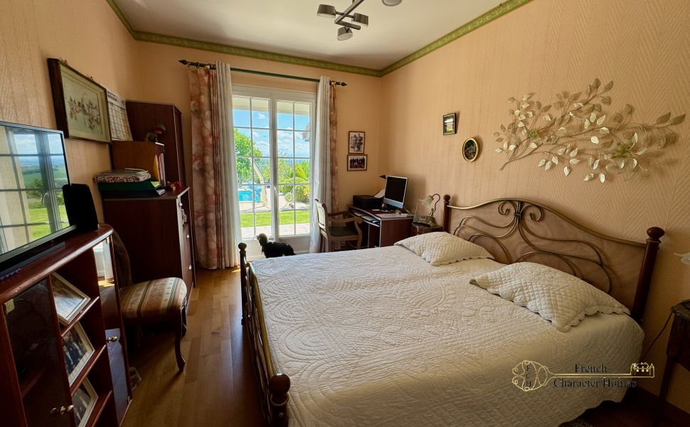 A Beautifully Maintained Family Home with Spectacular Views and Successful Gite