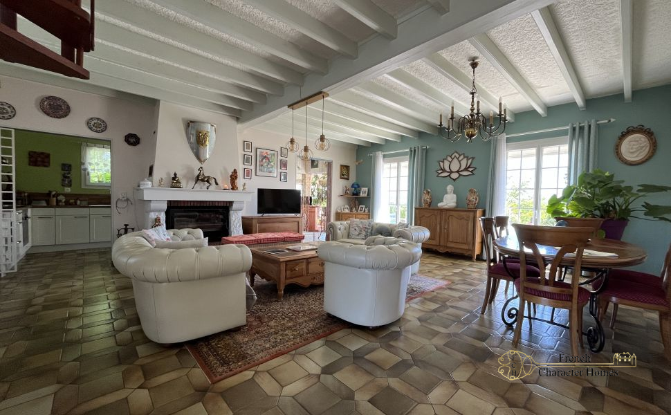 A Beautifully Maintained Family Home with Spectacular Views and Successful Gite