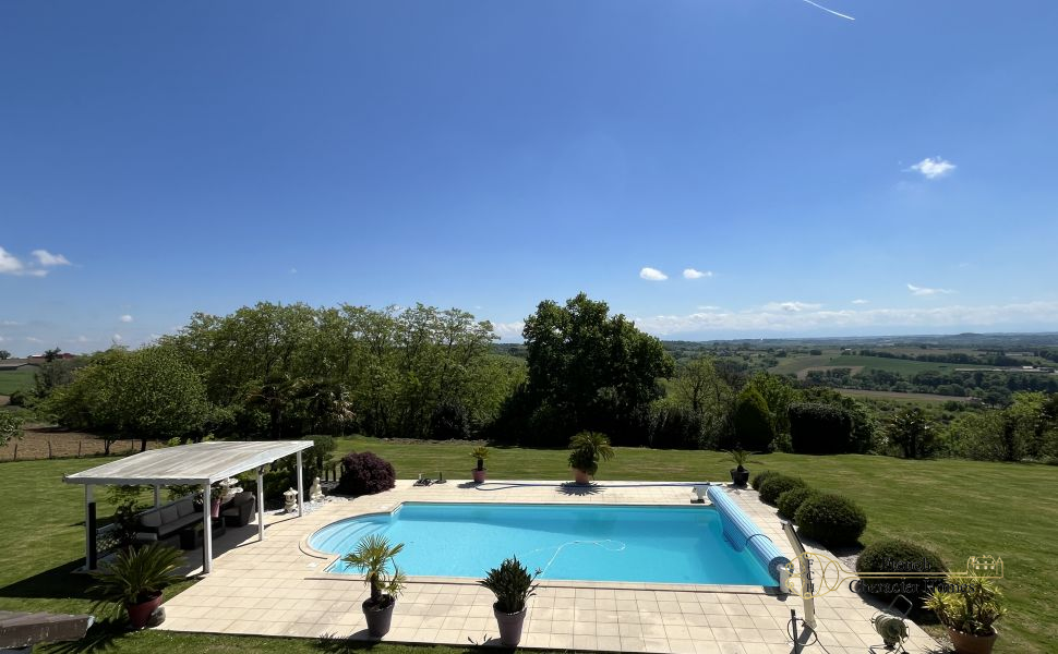 A Beautifully Maintained Family Home with Spectacular Views and Successful Gite
