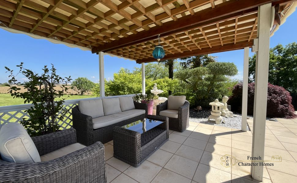 A Beautifully Maintained Family Home with Spectacular Views and Successful Gite