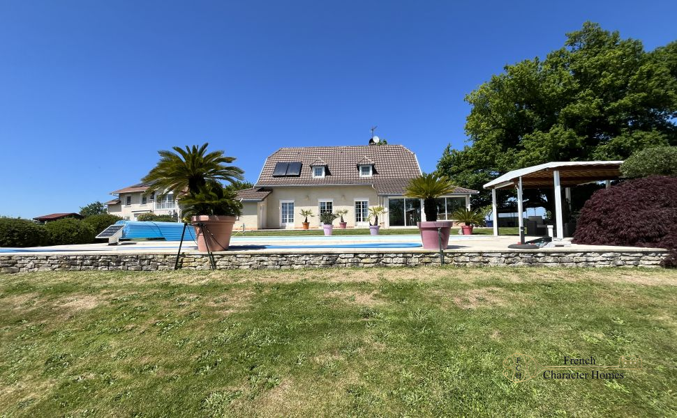 A Beautifully Maintained Family Home with Spectacular Views and Successful Gite
