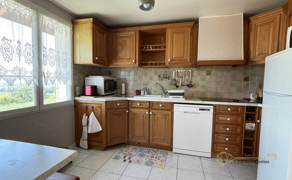 A Beautifully Maintained Family Home with Spectacular Views and Successful Gite