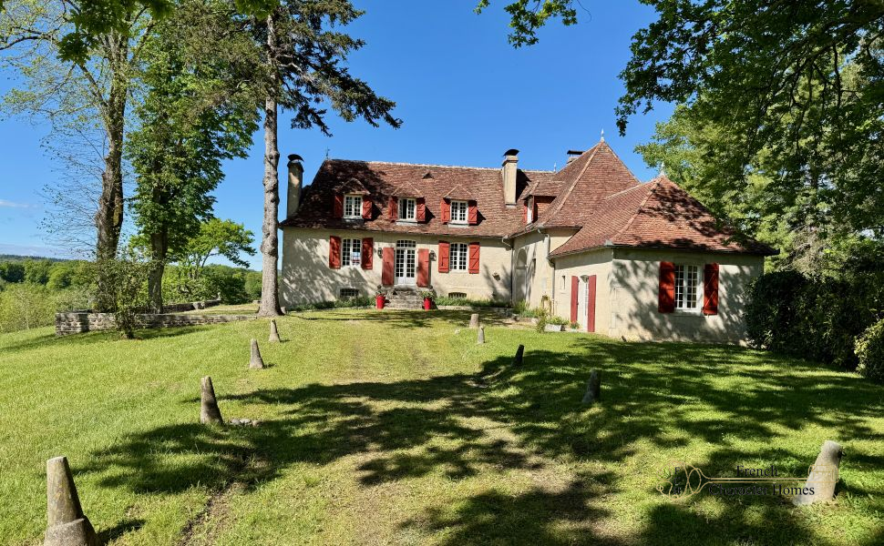 An Exquisite Country Home, 22 acres with Private Vineyard & Exceptional Pyrenean Views!
