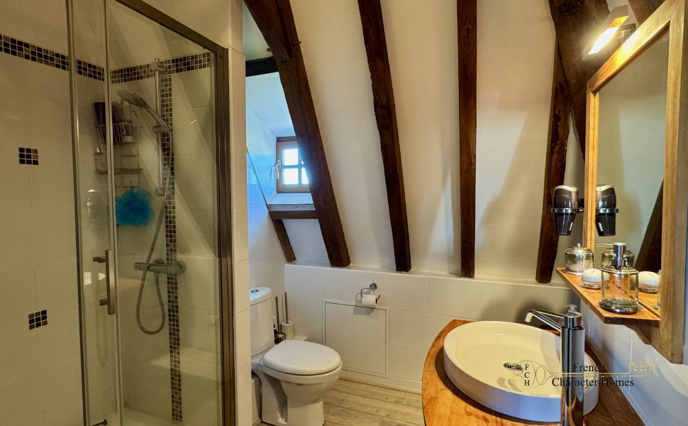 SOLD FURNISHED : Enchanting 1815 Watermill with Pool and Pyrenean Views 