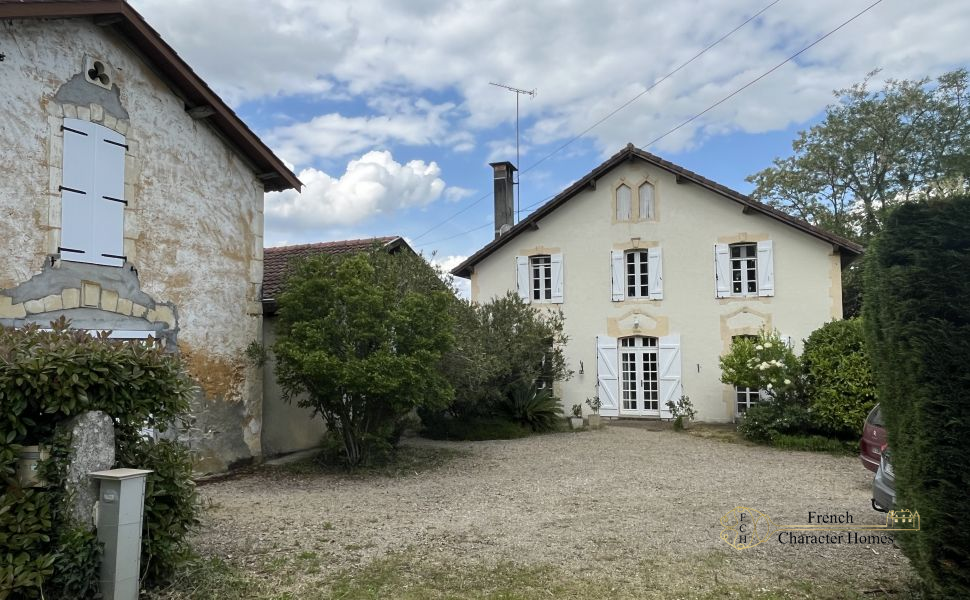 Endless Views at this Pretty Chalossais Property with Gite and Natural Swimming Pool