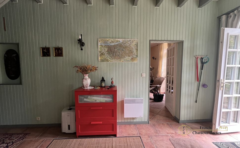 Endless Views at this Pretty Chalossais Property with Gite and Natural Swimming Pool