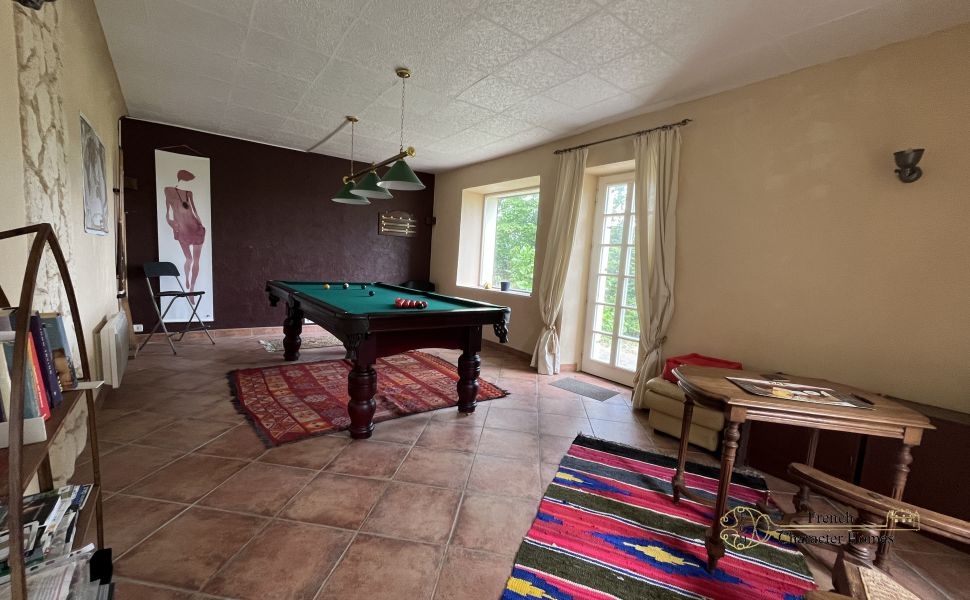 Endless Views at this Pretty Chalossais Property with Gite and Natural Swimming Pool
