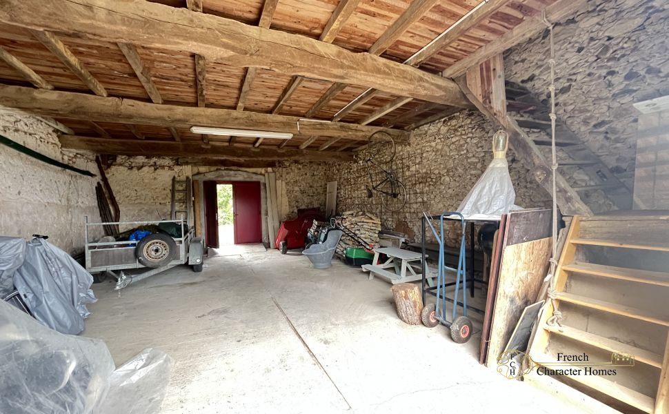 Endless Views at this Pretty Chalossais Property with Gite and Natural Swimming Pool