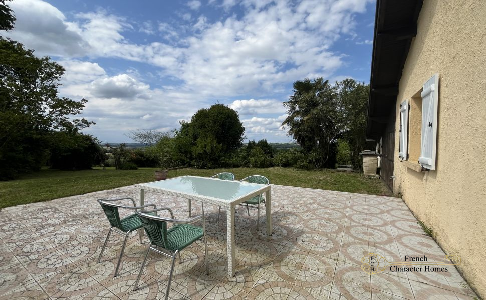 Endless Views at this Pretty Chalossais Property with Gite and Natural Swimming Pool