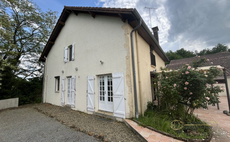 Endless Views at this Pretty Chalossais Property with Gite and Natural Swimming Pool