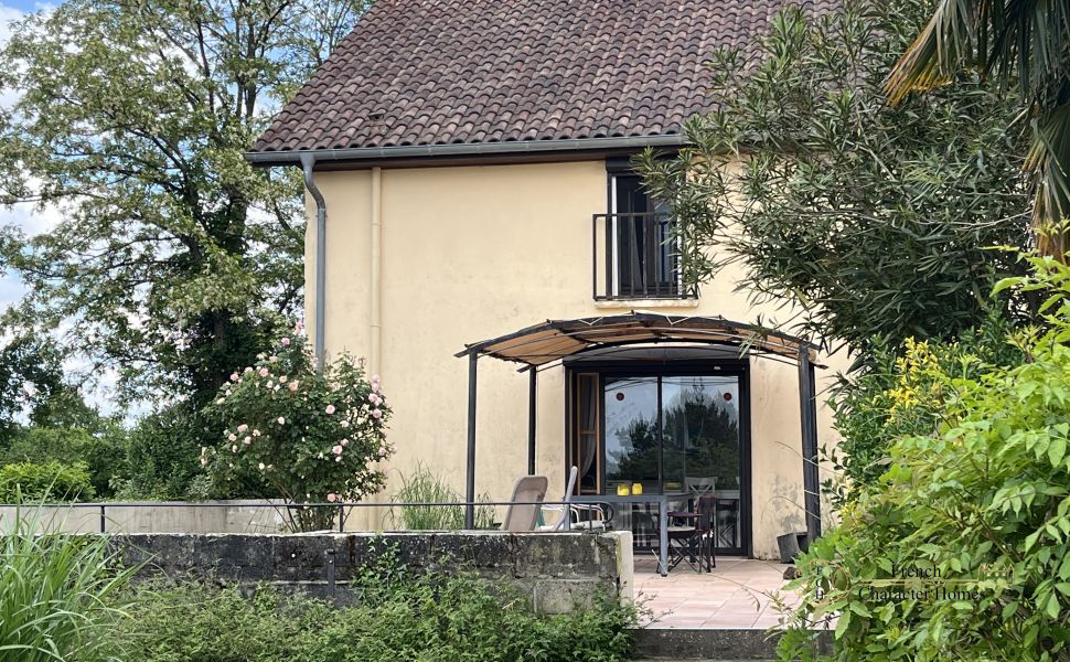 Endless Views at this Pretty Chalossais Property with Gite and Natural Swimming Pool