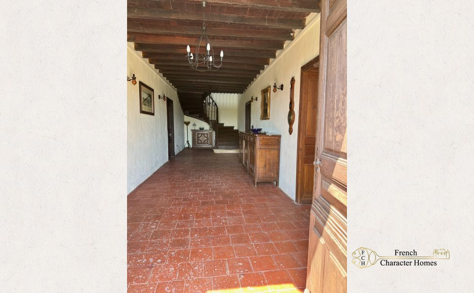Authentic 19C Farmhouse with Interesting Outbuildings & Open Countryside Views