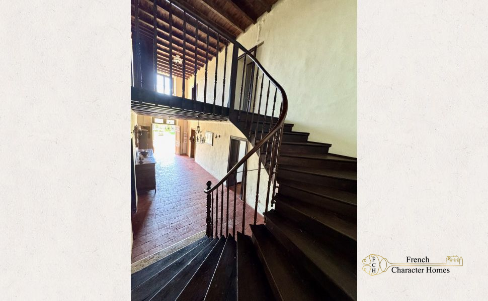 Authentic 19C Farmhouse with Interesting Outbuildings & Open Countryside Views