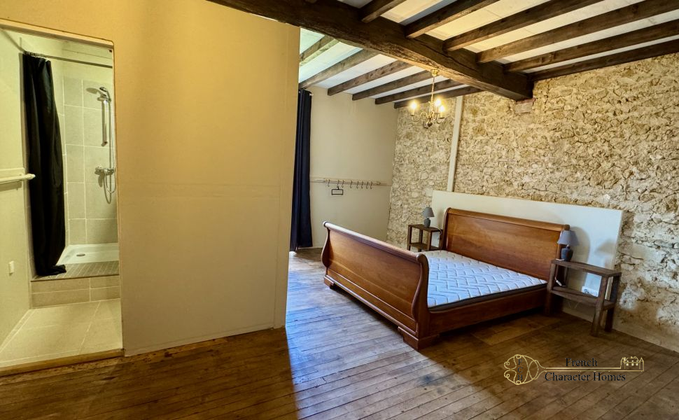 Authentic 19C Farmhouse with Interesting Outbuildings & Open Countryside Views