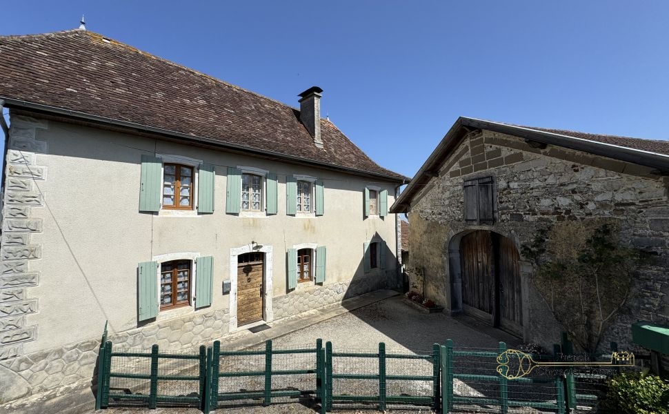 Adorable Village House Built in 1840 With Large Barn, Workshop And Far Reaching Views