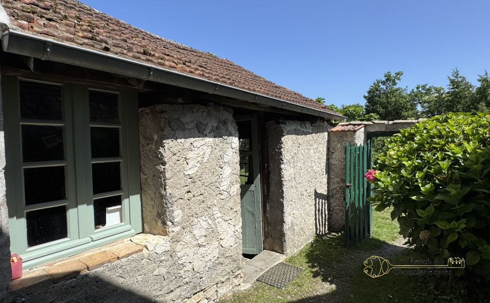 Adorable Village House Built in 1840 With Large Barn, Workshop And Far Reaching Views