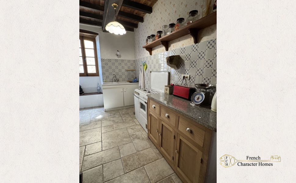 Adorable Village House Built in 1840 With Large Barn, Workshop And Far Reaching Views