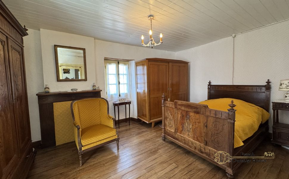 Adorable Village House Built in 1840 With Large Barn, Workshop And Far Reaching Views