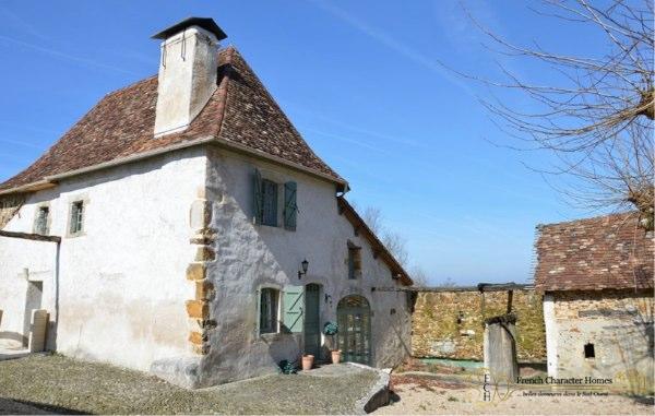 18c Stone Bearnaise Farmhouse With Outbuildings And 4 5 Hectares